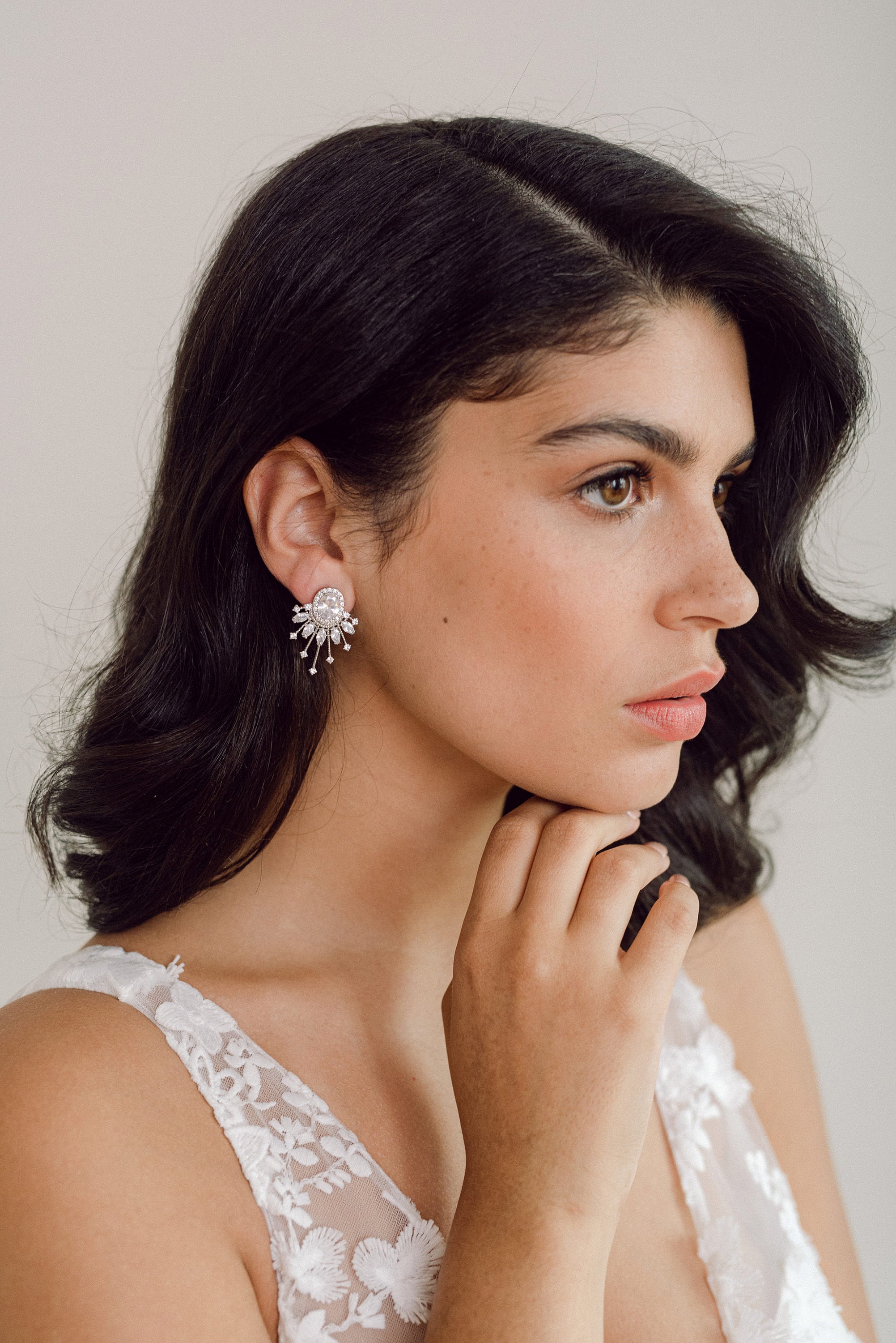 LANA // Bridal cluster studs