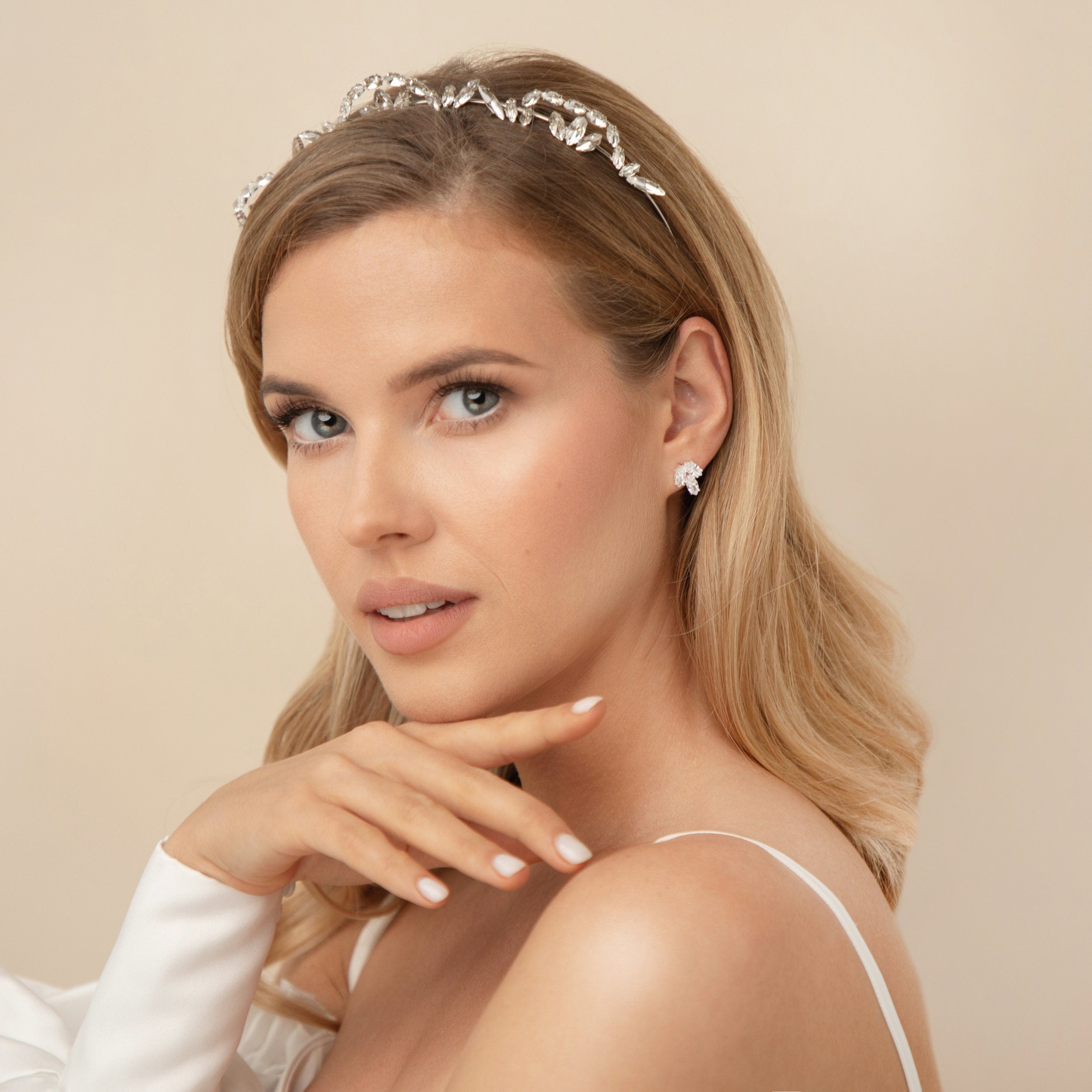 CECE // Bridal stud earrings