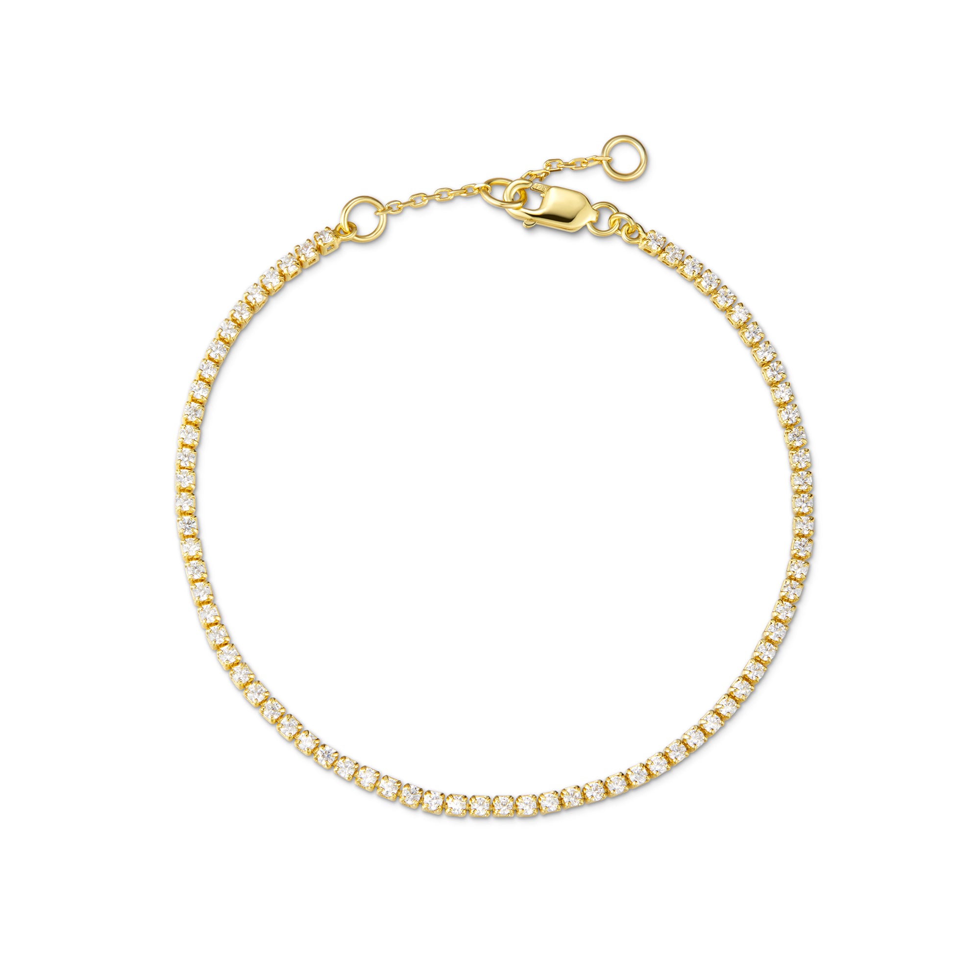 Tennis bracelet - Gold