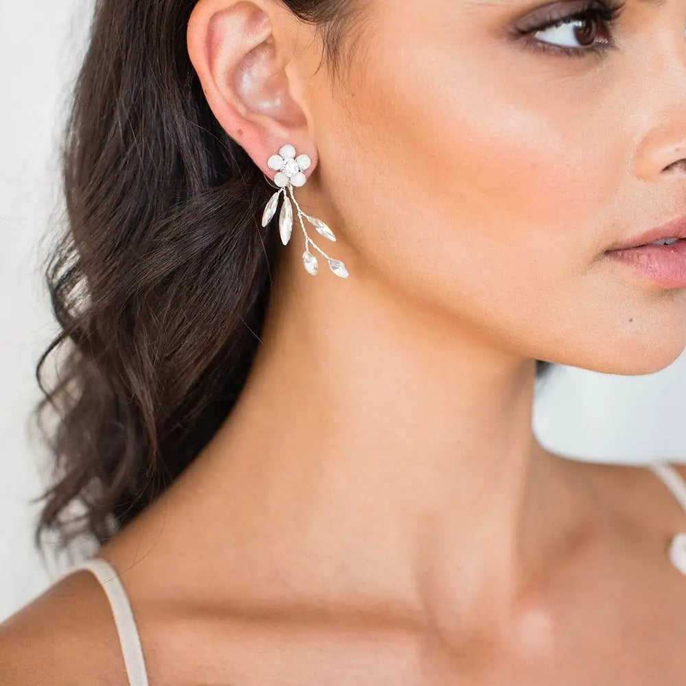 Abella Earrings Gold // Brides & Hairpins