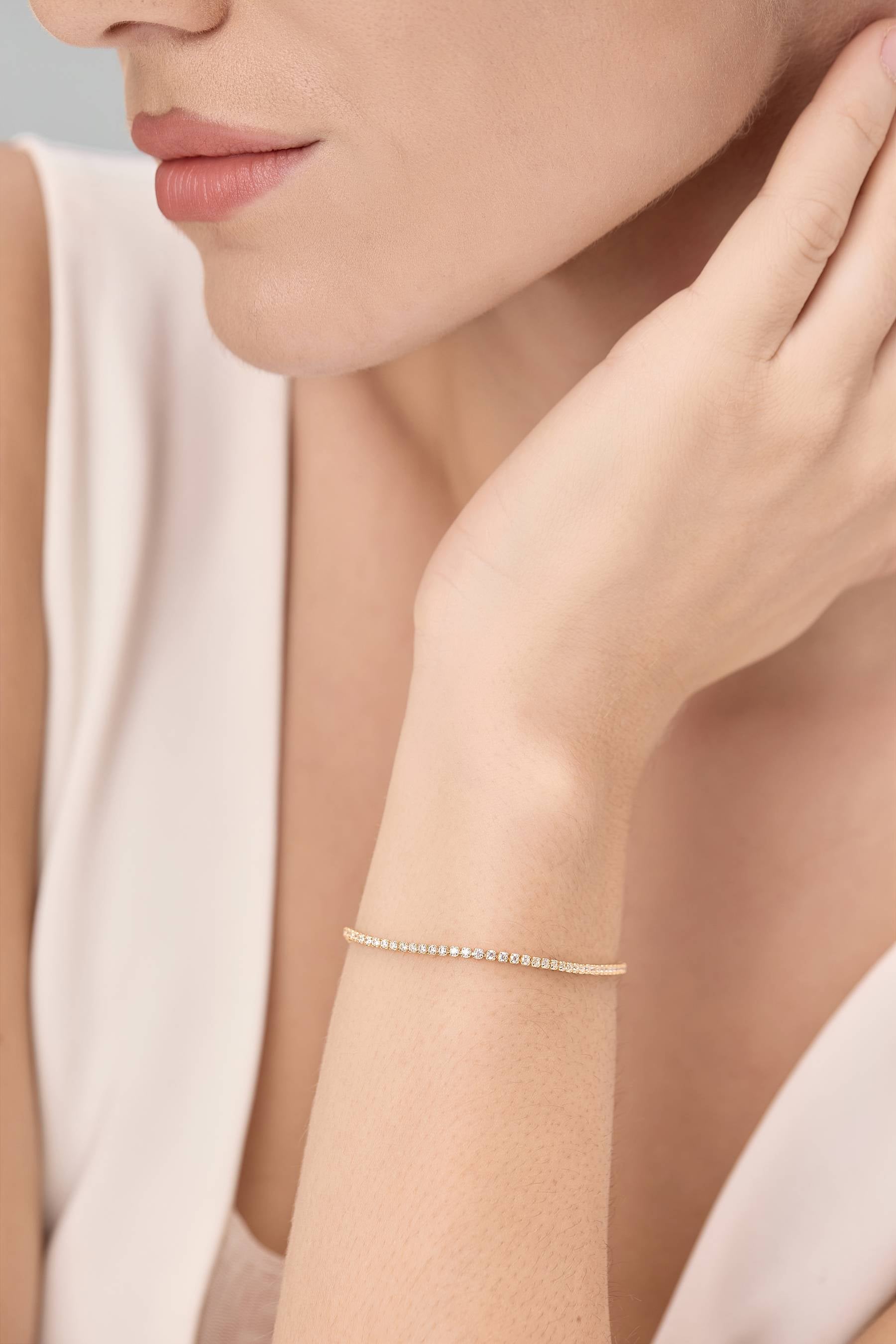 Tennis bracelet - Silver