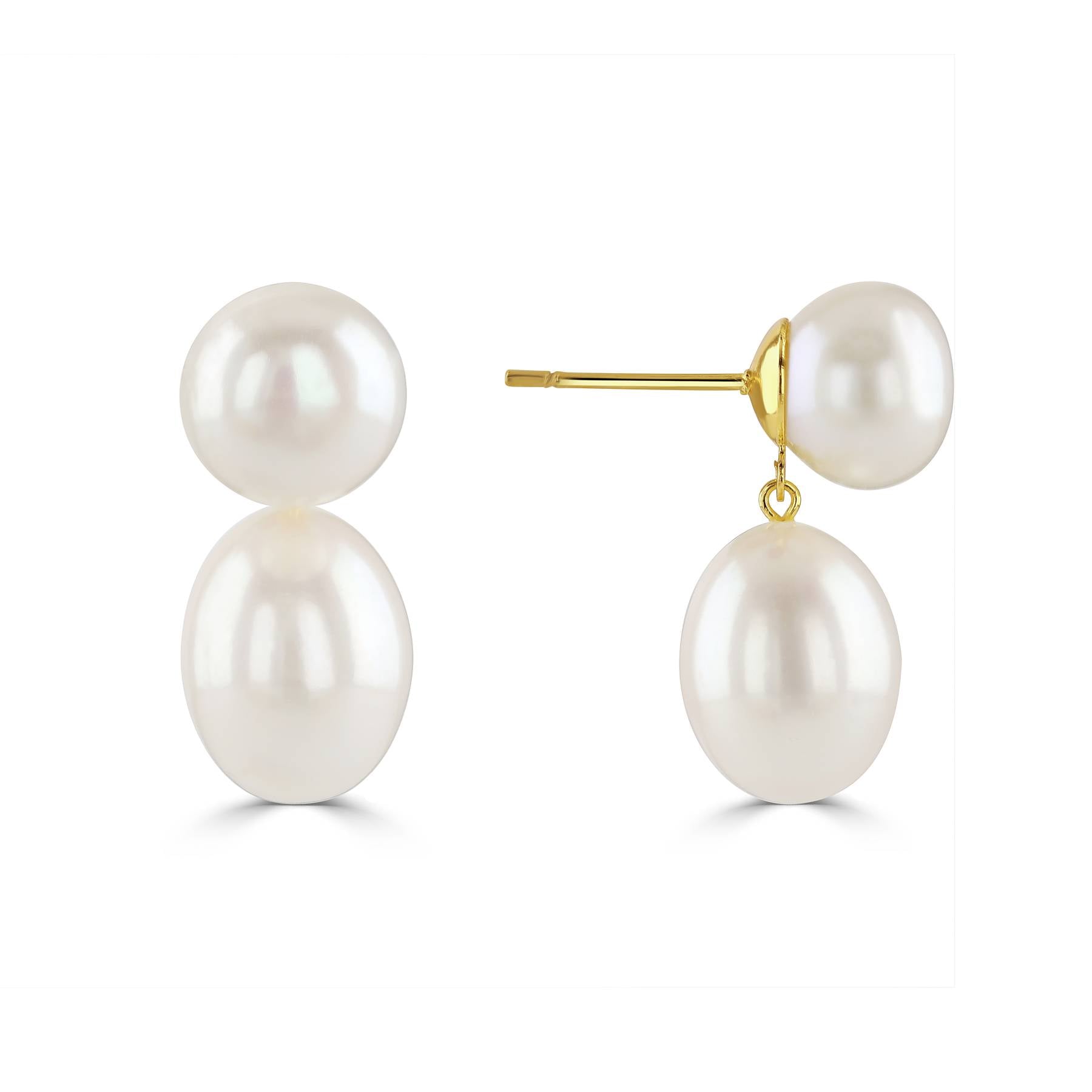 SEVILLA // Bridal pearl drop earrings